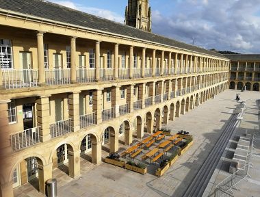 Grade I listed The Piece Hall in Halifax named as first ever Overall Winner